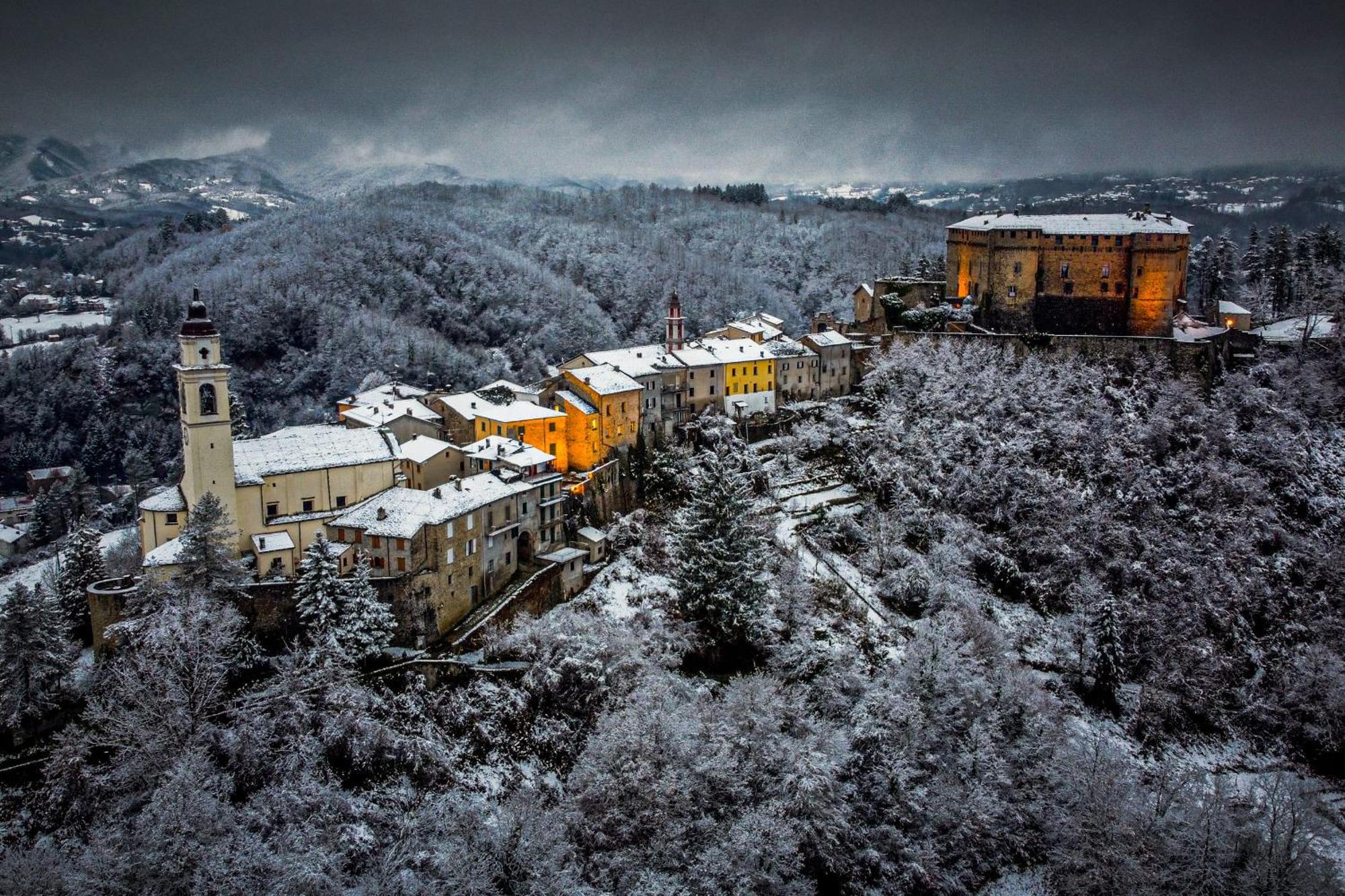 La Vista Sul Castello Compiano